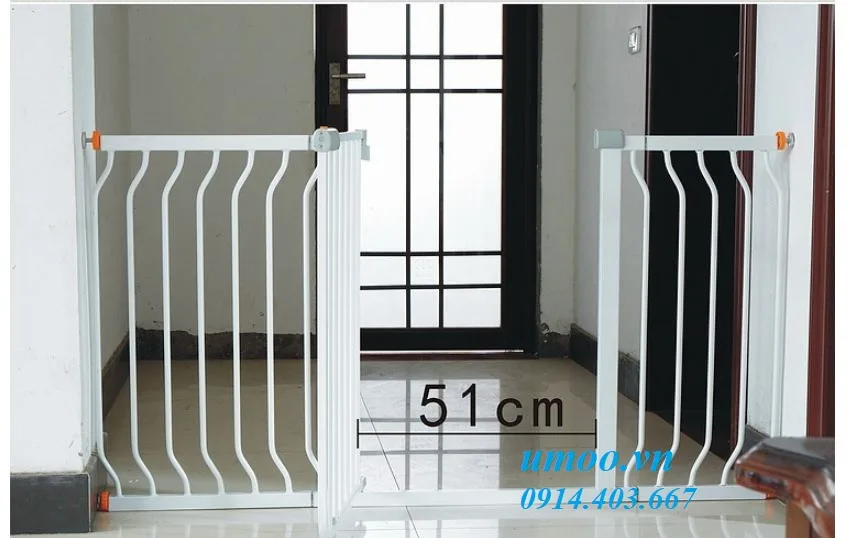 Thanh cầu thang Panda 118 dùng chặn cửa phòng, chặn cầu thang không cần khoan đục