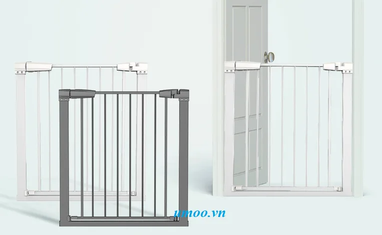 Thanh chắn cầu thang 819 dùng chặn cầu thang, chặn cửa phòng cho bé