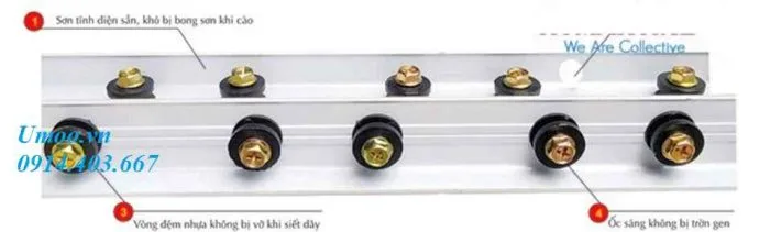 Thanh nẹp lưới an toàn, thanh nhôm định hình lưới an toàn ban công, cửa sổ