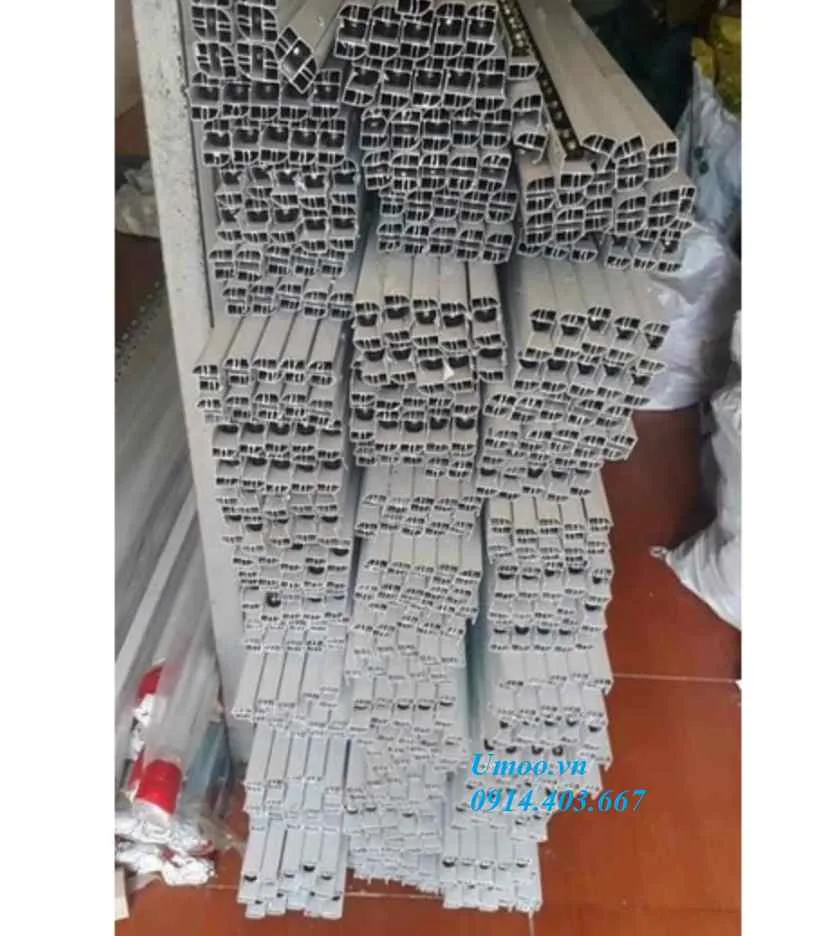 Thanh nẹp lưới an toàn, thanh nhôm định hình lưới an toàn ban công, cửa sổ