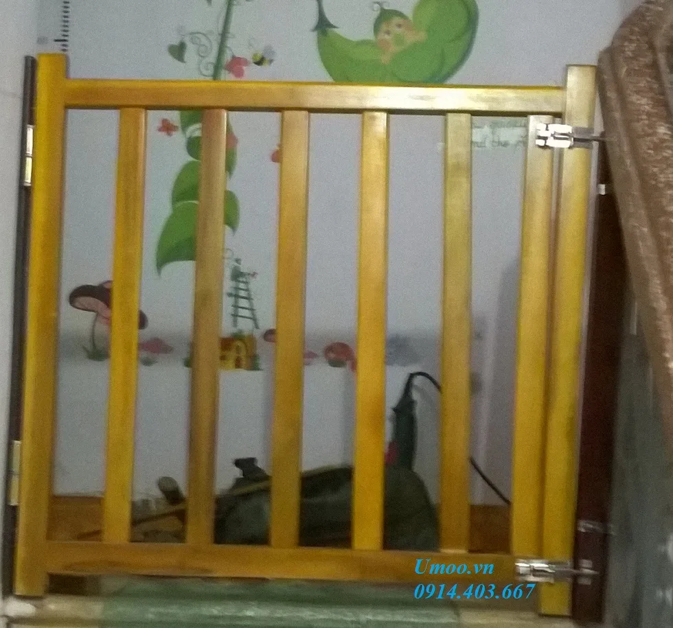 Thanh chắn cầu thang bằng gõ, thanh chắn cầu thang giá rẻ