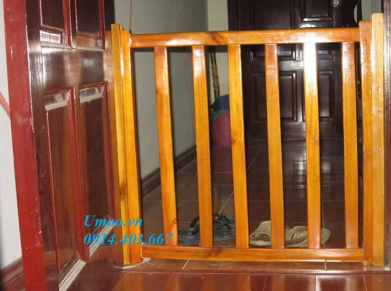 Thanh chắn cầu thang bằng gõ, thanh chắn cầu thang giá rẻ