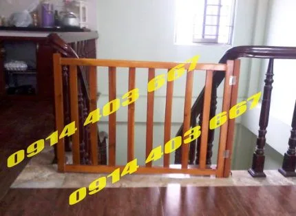 Thanh chắn cầu thang bằng gõ, thanh chắn cầu thang giá rẻ
