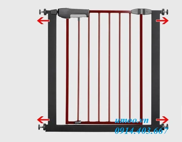 Chặn cửa Khaki màu nâu 816, thanh chắn cầu thang khaki 816