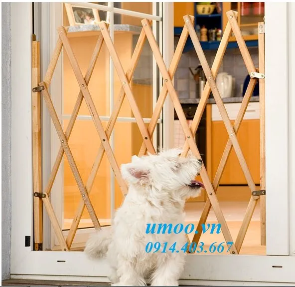 Chắn cửa coco bằng gỗ tự nhiên, dễ lắp đặt