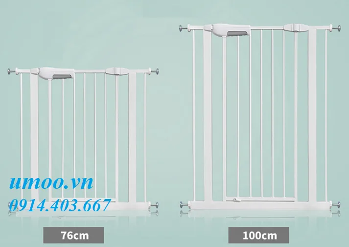Chắn cửa không khoan 8162 4 Chắn cửa không khoan 8162 hai kích thước chiều cao