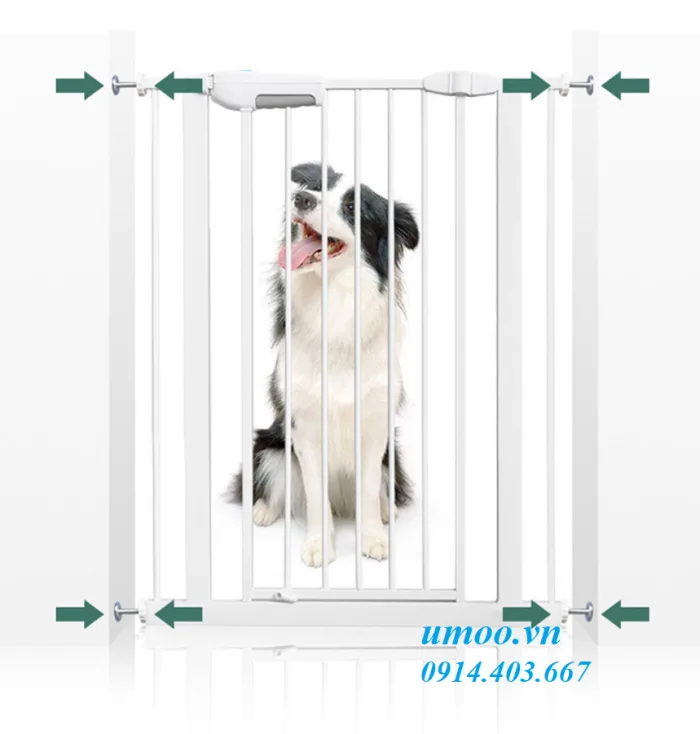 Chắn cửa không khoan 8162 chắn thú cưng