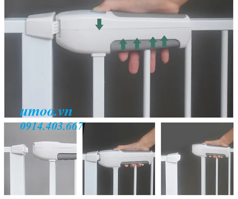 Chắn cửa không khoan 8162 8 Chắn cửa không khoan 8162 cách mở