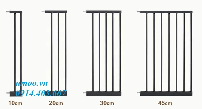 Cách chọn thanh chắn cầu thang theo kích thước 2 Chặn cửa Khaki màu nâu 816, thanh chắn cầu thang khaki 816