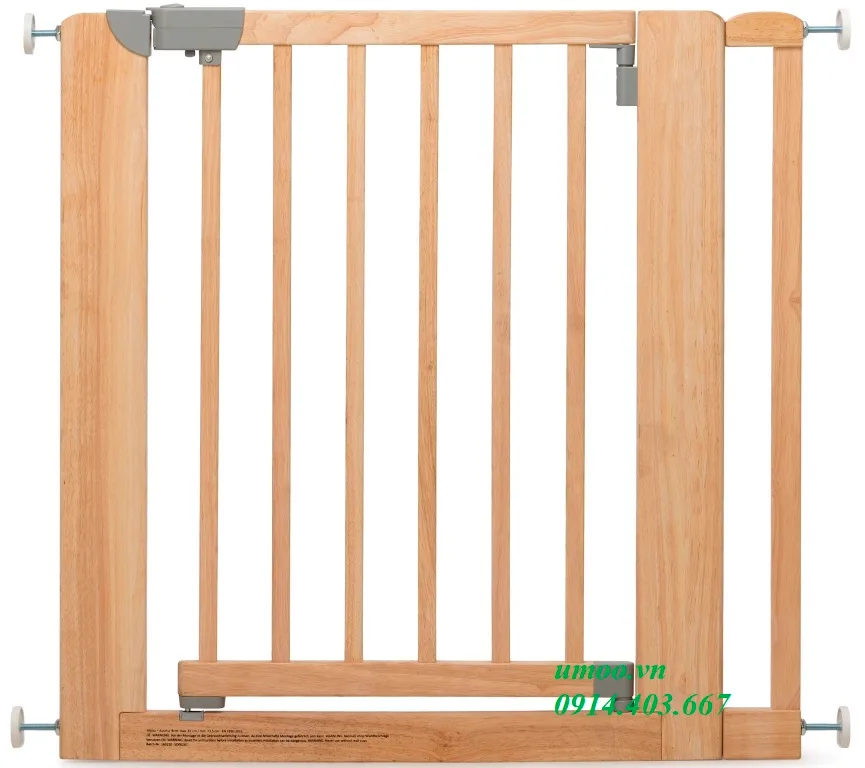 Thanh chắn cầu thang Ugo bằng gỗ 1 Thanh chắn cầu thang Ugo bằng gỗ tự nhiên, cao cấp an toàn cho bé