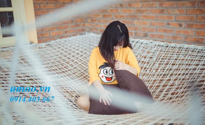 Lưới thông tầng sợi dù khu nghỉ dưỡng, nhà riêng