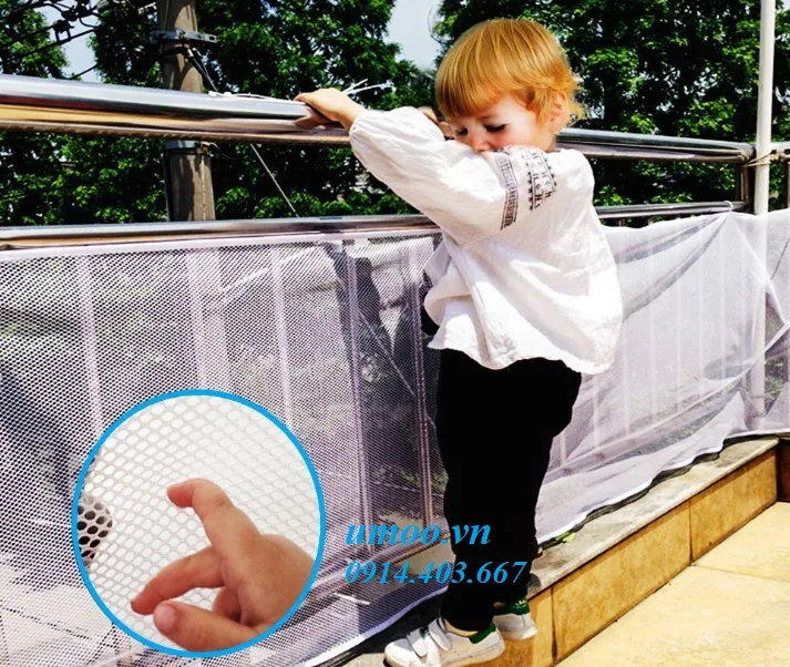 Lưới che cầu thang mắt nhỏ 1 luoi che cau thang mat nho 14
