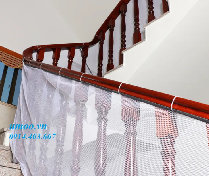 Lưới che cầu thang mắt nhỏ, lưới che cầu thang cho bé mắt siêu nhỏ Lưới che cầu thang mắt nhỏ, lưới che cầu thang cho bé mắt siêu nhỏ