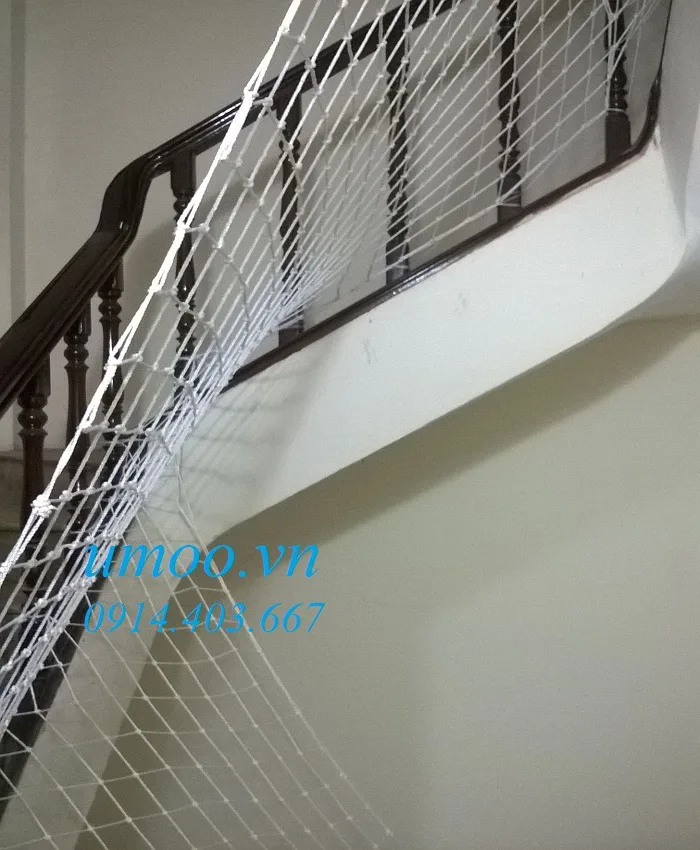Lưới an toàn giếng trời sợi dù