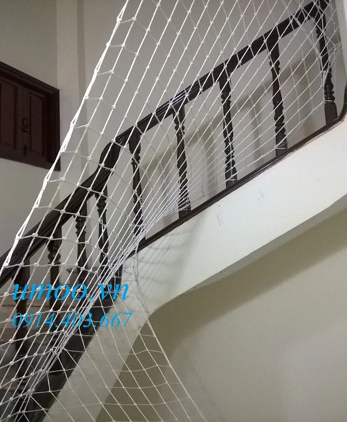 Lưới an toàn giếng trời sợi dù
