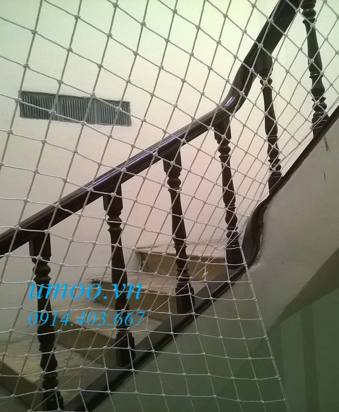 Lưới an toàn giếng trời sợi dù