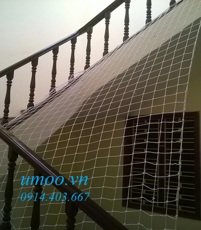 Lưới an toàn giếng trời sợi dù