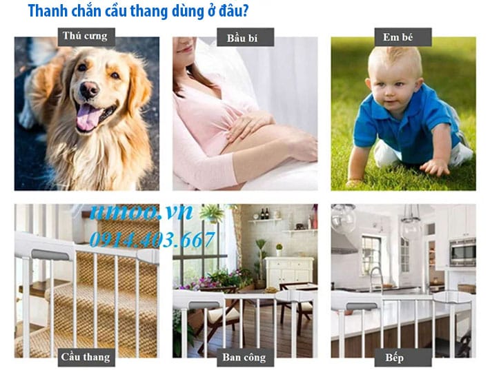 Thanh chắn cầu thang dùng ở đâu