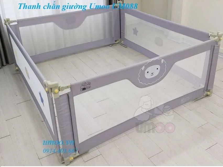 Thanh chắn giường Umoo UM088 1 Thanh chắn giường Umoo UM088 bản mới nhất UM-088