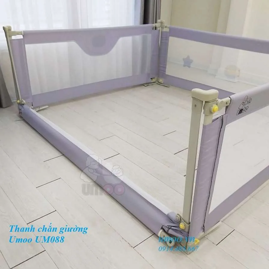 Thanh chắn giường Umoo UM088 3 Thanh chắn giường Umoo UM088 bản mới nhất UM-088