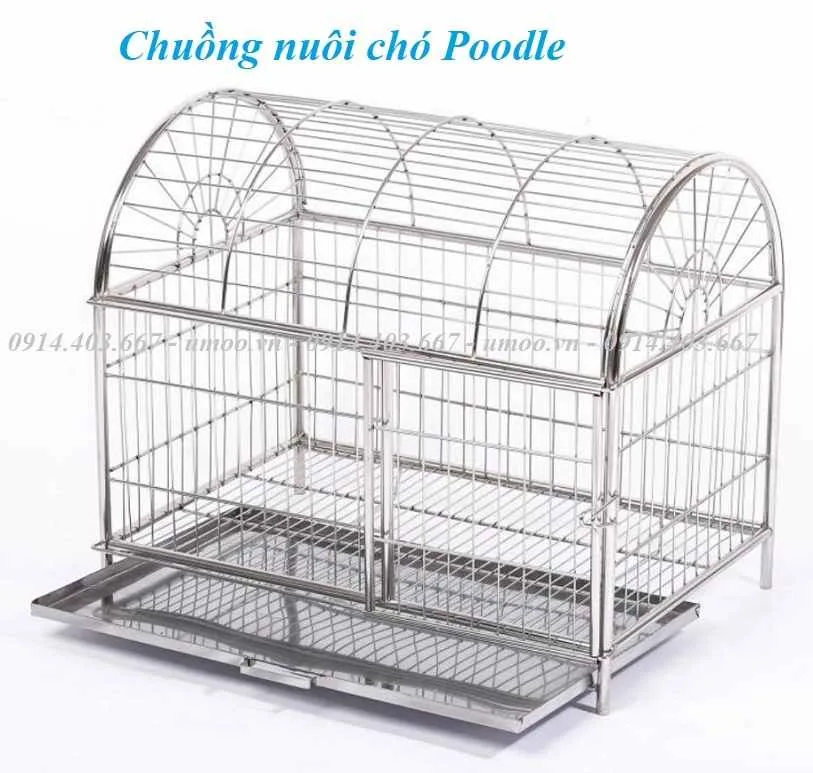 Chuồng chó Poodle 1-10kg