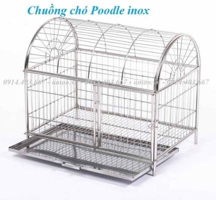 Chuồng chó Poodle 1-10kg