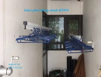 giàn phơi thông minh ks950