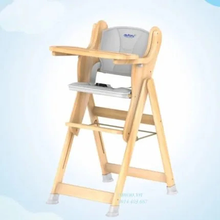 ghế ăn dặm H1 Autoru bằng gỗ