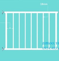 Chặn cửa phòng không cần khoan