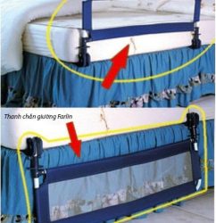 Thanh chắn giường cho bé Falin, chắn giường em bé Falin