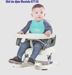 Ghế ăn dặm Mastela 07110 có thể điều chỉnh độ cao, gấp gọn lại được
